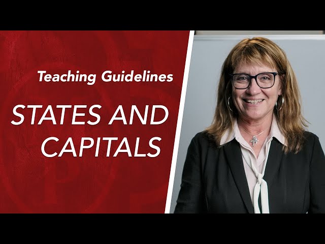 How to Use the Memoria Press Classical Homeschool Curriculum: States and Capitals