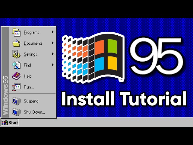 Windows 95 Installation Tutorial (2024)