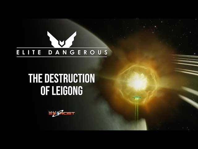 ELITE DANGEROUS - The Destruction of Leigong