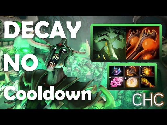 UNDYING DECAY No Cooldown  Best Skill Combo - Dota 2 Custom Hero Chaos