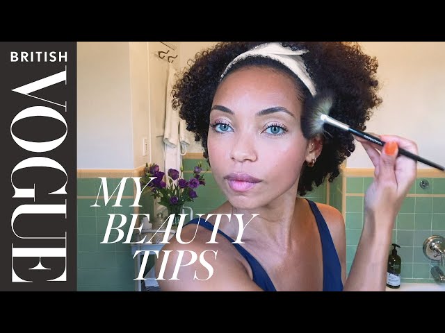 How To Master Smudge-Proof Makeup With Dear White People’s Logan Browning | British Vogue