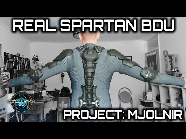 Real Spartan Undersuit! | Project MJOLNIR