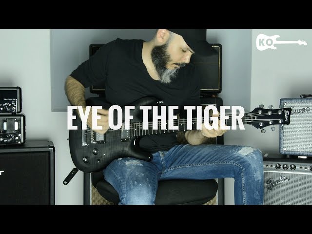 Survivor - Eye Of The Tiger - Metal Guitar Cover by Kfir Ochaion