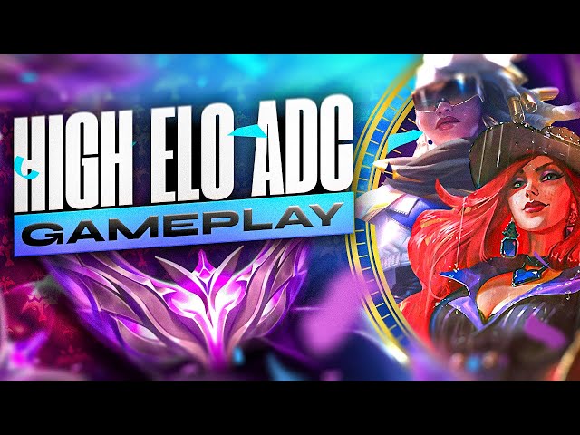 High Elo ADC Gameplay - ADC Master Grind | League of Legends
