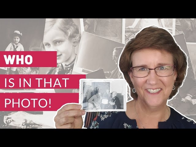 6 Steps to Identify WHO Is In Your Old Family Photos
