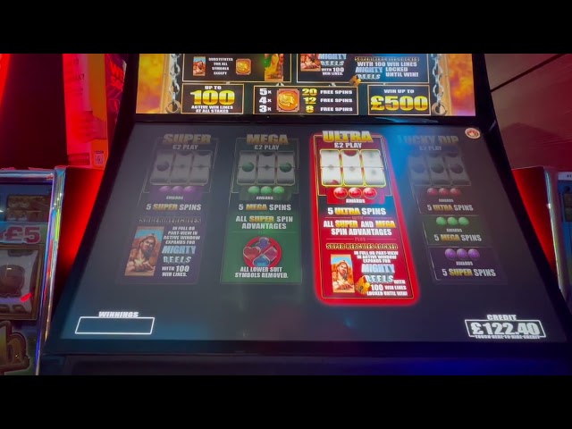 FOBT Admiral red bag premium session!! Hercules high and mighty, black knight , action bank + more