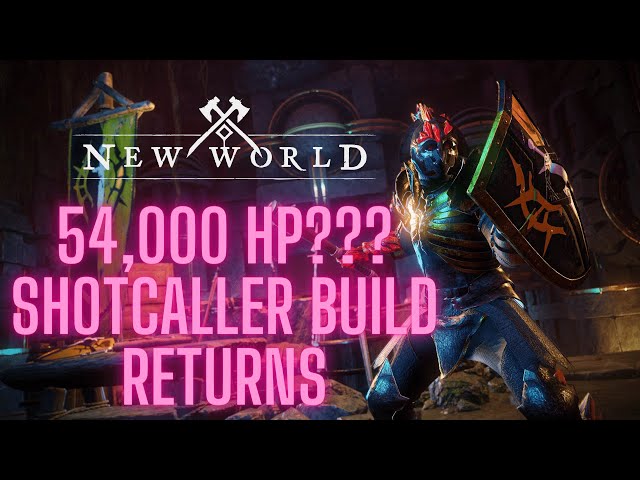 54,000 HP? The New World Shotcaller Build Returns...
