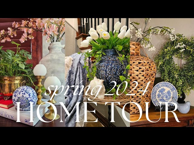 SPRING & EASTER HOME TOUR FOR 2024 | Spring Home Décor Inspiration & Ideas