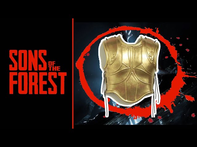 Golden Armor Location & Where to use it! (The End) | Sons Of The Forest