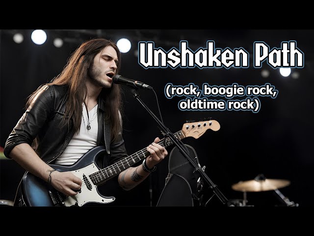 #75 Unshaken Path (rock, boogie rock, oldtime rock) @smd_ai