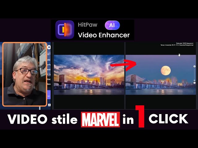1 CLICK e CREA CLIP in stile MARVEL - HitPaw Video Enhancer [TUTORIAL ITA]
