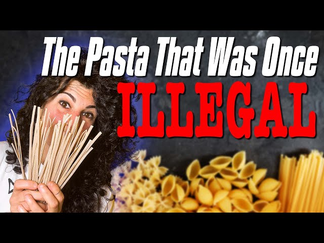 Stroncatura: The Outlaw Pasta that was Once ILLEGAL