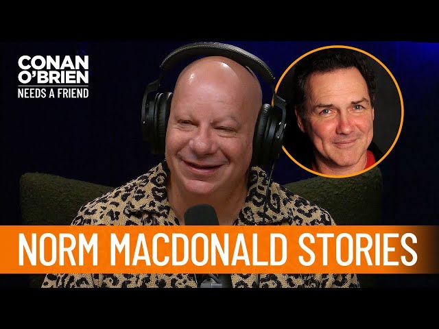 Jeff Ross Shares His Memories Of Norm Macdonald | Conan O’Brien Needs a Friend