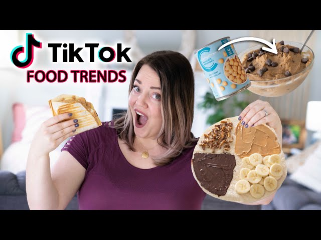 Testing VIRAL TikTok Food Trends!