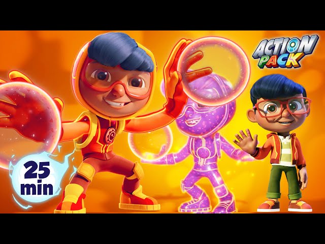 Becoming Superhero Clay!!! | Action Pack | Adventure Cartoon for Kids