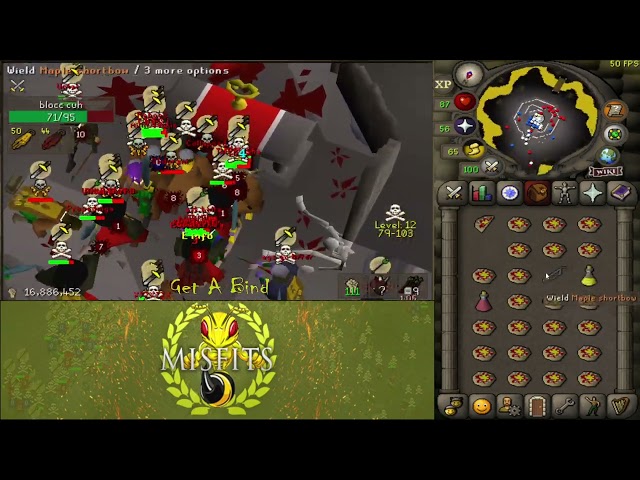 Misfits Vs Eop 50 Vs 50 F2P PKRI FT Terrible Raggers worthless attempt to snipe