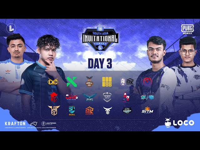 [BANGLA] LIDOMA SOUTH ASIA INVITATIONAL SERIES #2 | PUBG MOBILE | DAY 3 #A1 #DRS #SG #GSM #T2K #SITM