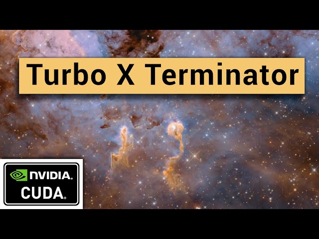 TurboXTerminator - Performance Steigerung durch CUDA GPU Berechnung bei BlurXTerminator
