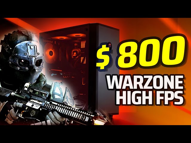 The BEST Warzone Gaming PC for $800 in 2023!!