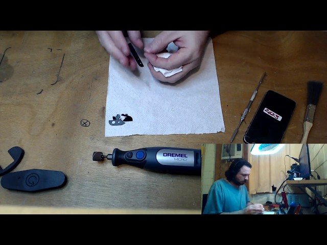 [From Livestream] iPhone 5 backplate repair & Logitech K220 Mouse repair
