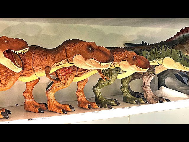 My Dinosaur Room Tour! Jurassic World, Papo, Schleich, PNSO