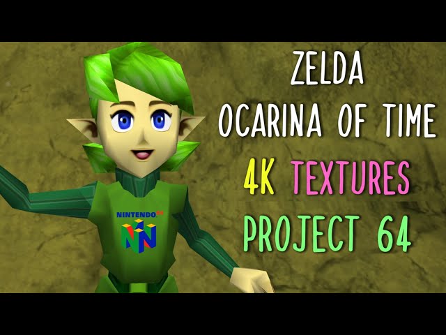 How to Install Ocarina of Time Reloaded 4K HD Textures in Project64
