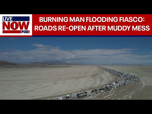 2023 Burning Man Festival: Thousands leave after roads re-open | LiveNOW from FOX