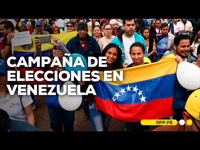 ¿Cuál es la situación de Venezuela y del candidato de oposición en la campaña electoral?
