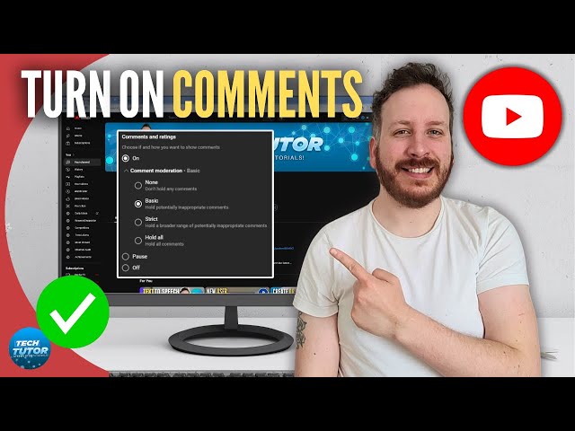 How To Turn On Comments On Youtube