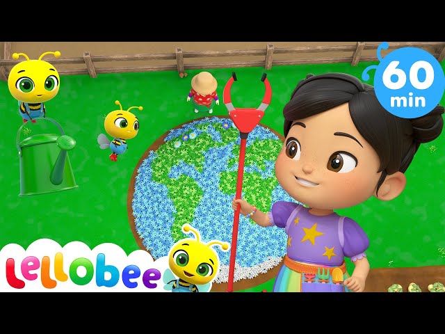 Earth Day Song! | Lellobee City Farm | Learning Videos For Kids | Education Show For Toddlers