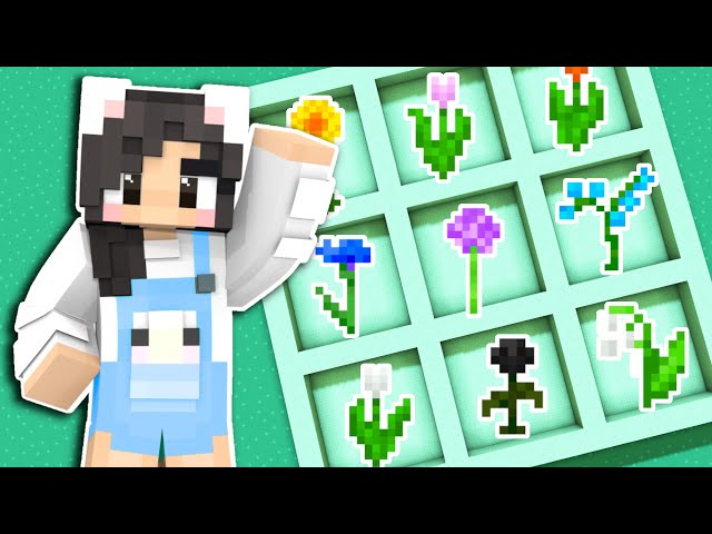 💜Minecraft BUT Every Room is a Different FLOWER