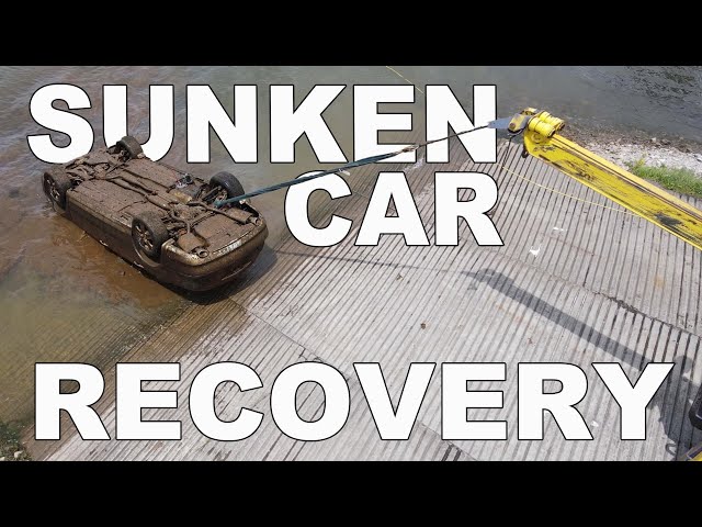 Sunken Car Recovery from Cedar Creek Lake - Kentucky Conservation Officers