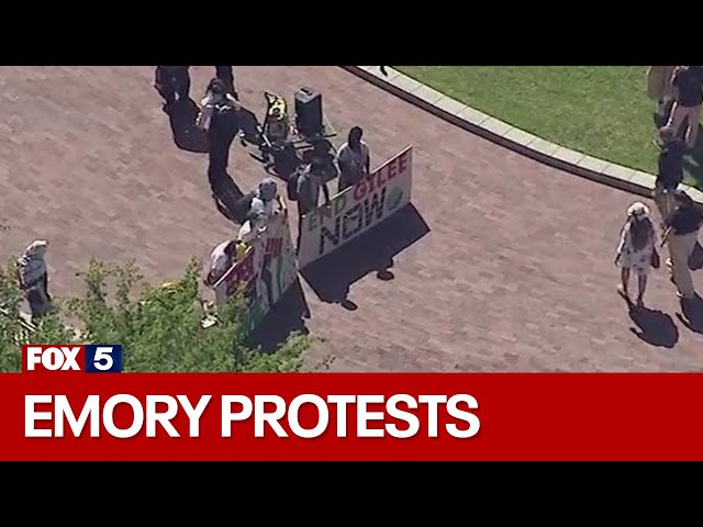 LIVE: Emory University pro-Palestine protest | FOX 5 News
