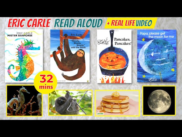 Eric Carle Read Aloud Books for Kids | Mr. Seahorse | Toddler and Preschool Bedtime Stories