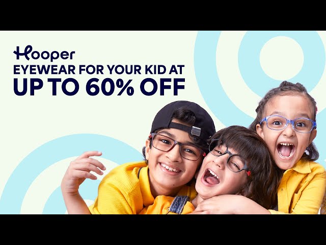 Hooper Eyewear For Your Kid At Up To 60% Off | Hooper Eyewear | Lenskart