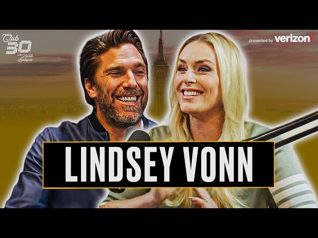 Lindsey Vonn's Grit: From Slopes to Life's Steepest Challenges | Club 30 with Henrik Lundqvist
