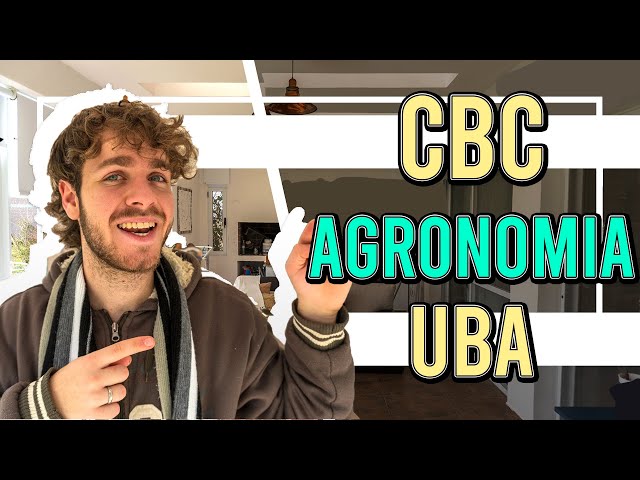 CBC AGRONOMIA y CIENCIAS AMBIENTALES TIPS  (mi experiencia) UBA