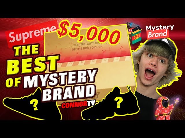 $5,000 Hypebeast Mystery Brand Box BEST OF - FT. ON PEWDIEPIE, JAKE PAUL, RICE GUM