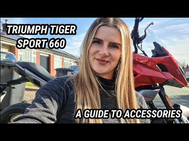 2022 Triumph Tiger Sport 660 // A simple guide to Triumph's genuine accessories!
