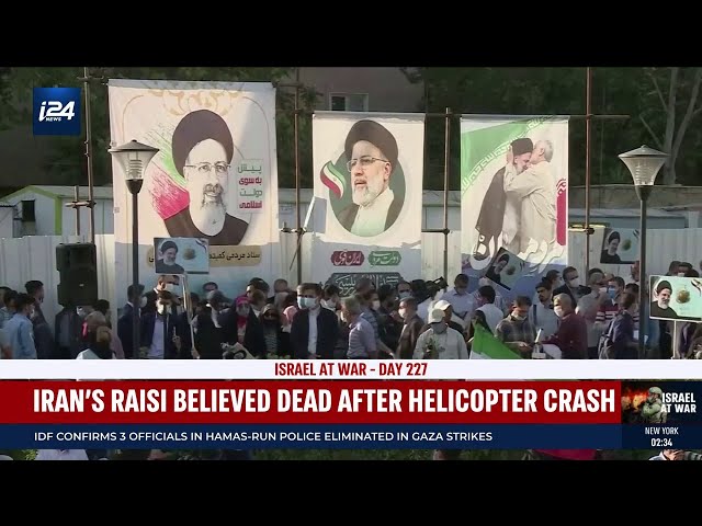 Iran's President confirmed dead after helicopter crash
