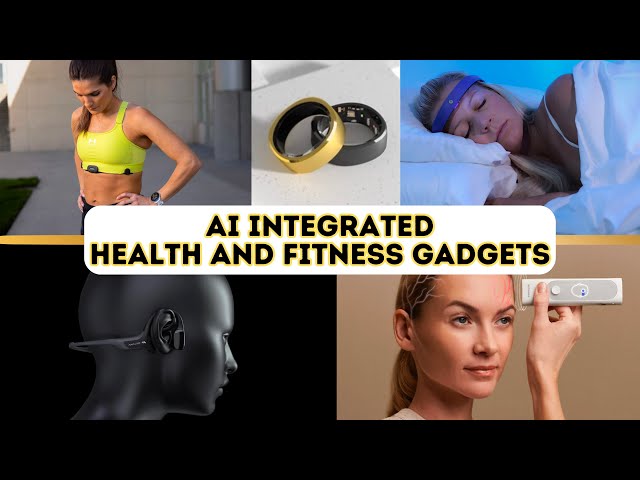 AI Integrated Gadgets | Top 5 Health and Fitness Gadgets of 2024 🏋️💪