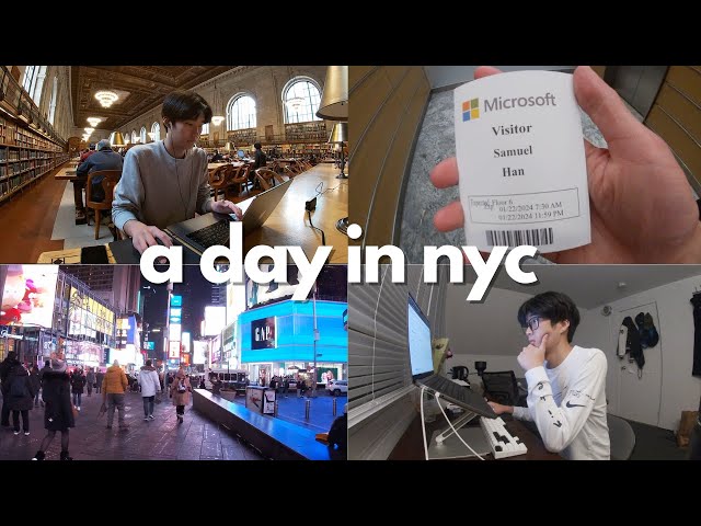 A weekend in the life in New York as computer science student
