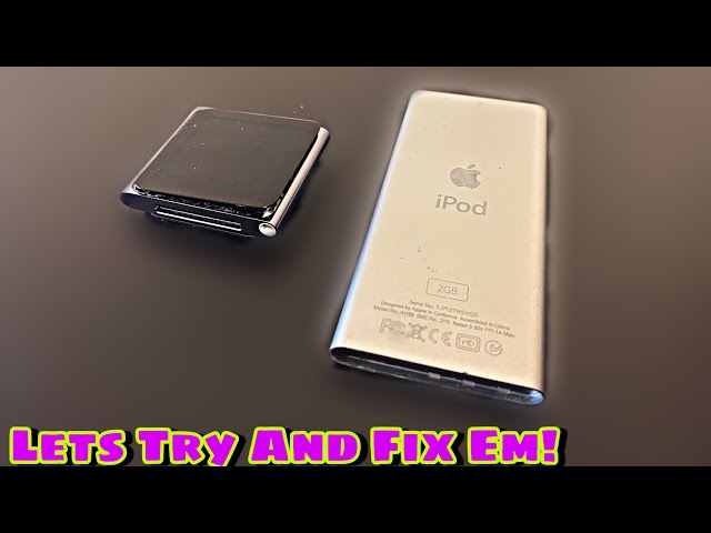 I Bought 2 Broken iPods Off Ebay | Lets Try And Fix Em!