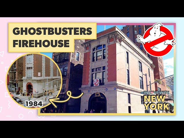 👻 Ghostbusters Firehouse NYC - Ghostbusters Fire Station NYC | October 2022
