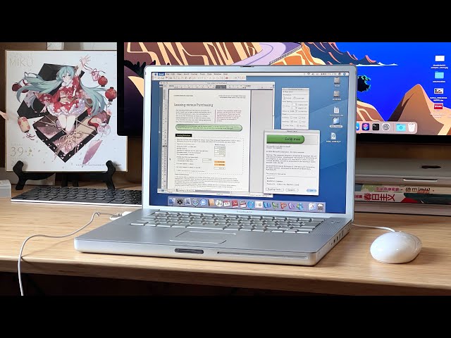 【Retro】Office 2004 running on PowerBook G4