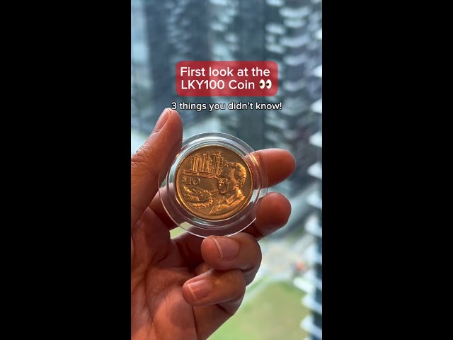 First look at the LKY100 Coin!
