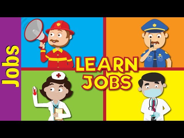 Jobs and Occupations for Kids | What Does He/She Do? | Kindergarten, EFL and ESL | Fun Kids English