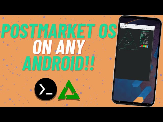 How to install POSTMARKET OS with KDE on any ANDROID with Termux X11 - No root - Linux on Android