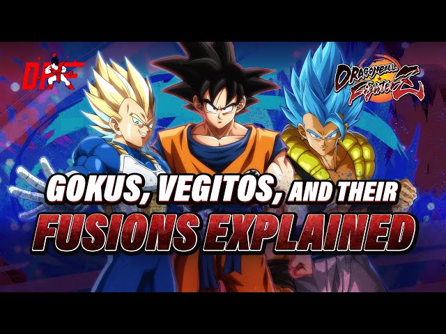 All Gokus, Vegetas, and their Fusions in DBFZ Explained | DashFight