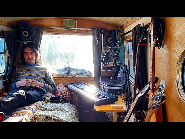 How did I write 'Hover Over Brightly'? - Song Writing in my Tiny Boat Studio